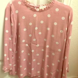 Kate Spade deco dot top